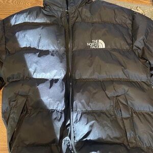 North Face RARE Black Puffer coat